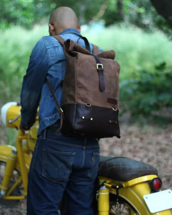 backpack pannier classic roll