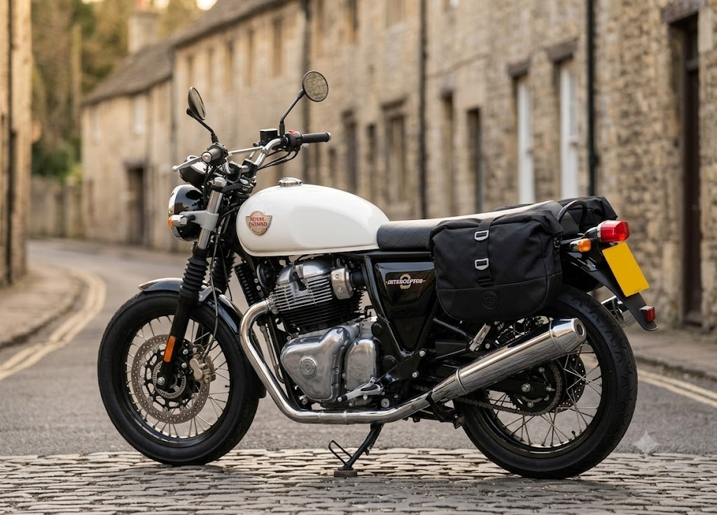 Kit Alforjas + Porta Alforja Royal Enfield - Interceptor 650 / Continental GT 650
