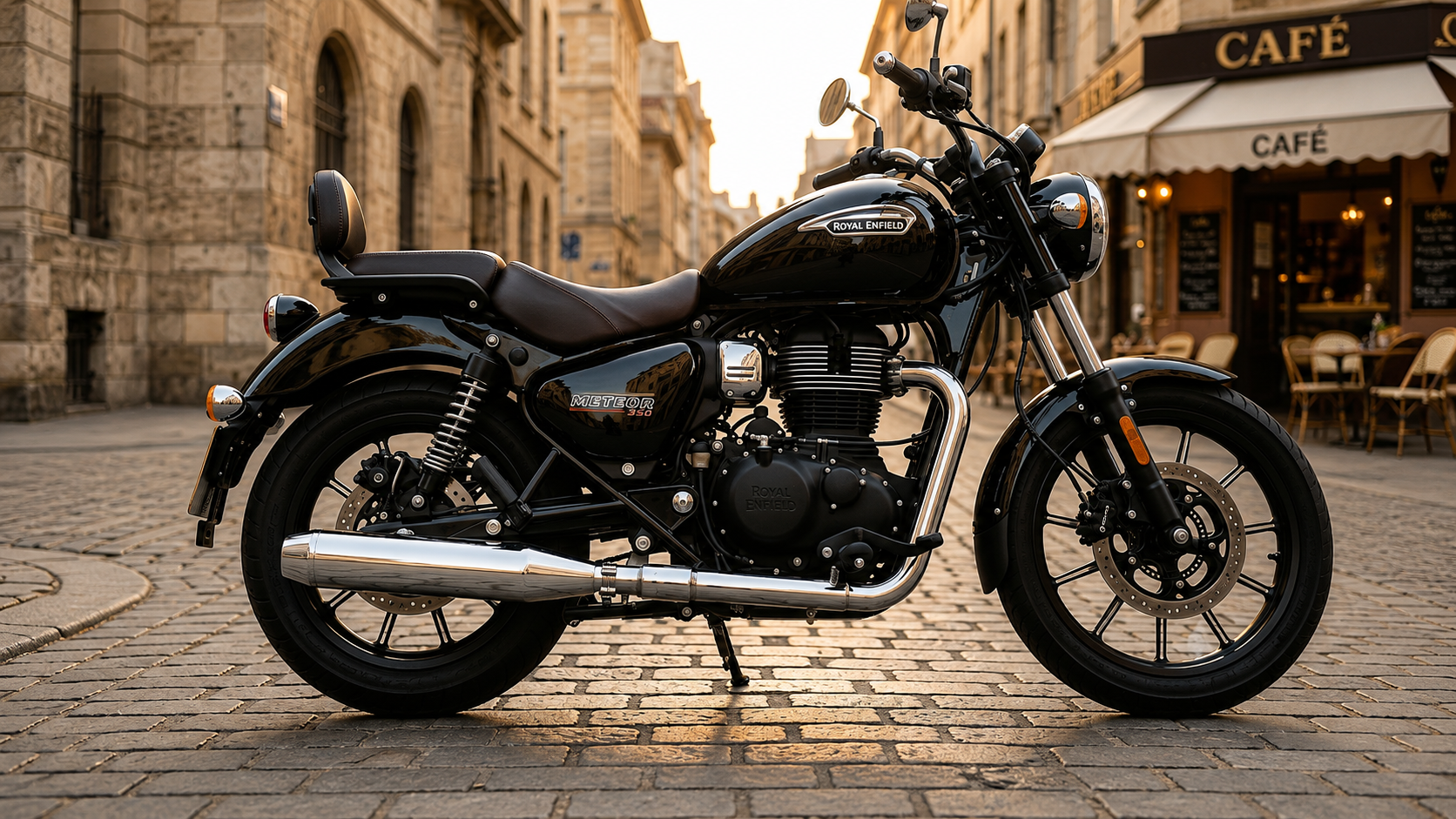 Mofle MW Cromo - Meteor 350 / New Classic 350