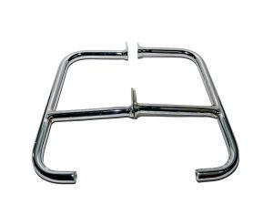 Defensa mariposa cromo Twin - Interceptor 650