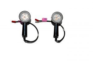 Dirección LED negra Super Meteor 650 - Shotgun 650