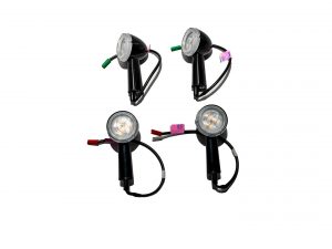 Dirección LED negra Super Meteor 650 - Shotgun 650