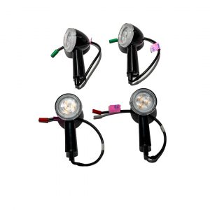 Dirección LED negra Super Meteor 650 - Shotgun 650