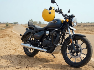 Defensa clásica tipo rombo negra - Meteor 350 / New Classic 350