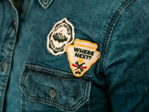 Camisa Royal Enfield Laser Camo Indigo