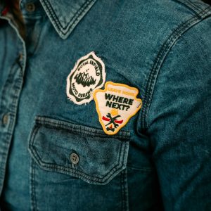 Camisa Royal Enfield Laser Camo Indigo