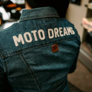 Camisa Royal Enfield Laser Camo Indigo