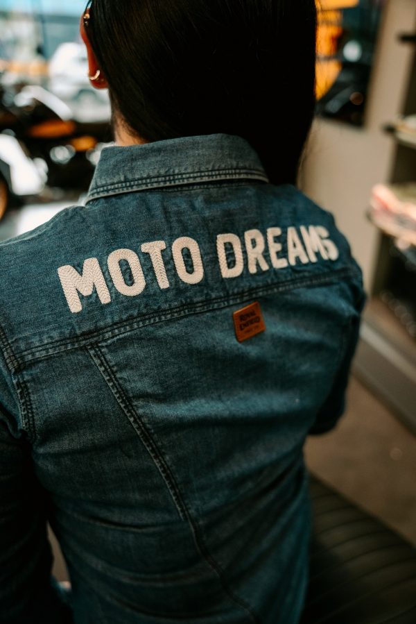 Camisa Royal Enfield Laser Camo Indigo