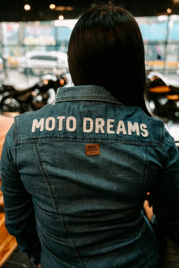 Camisa Royal Enfield Laser Camo Indigo