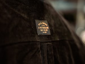 Camisa Royal Enfield Rayas Negro