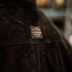 Camisa Royal Enfield Rayas Negro