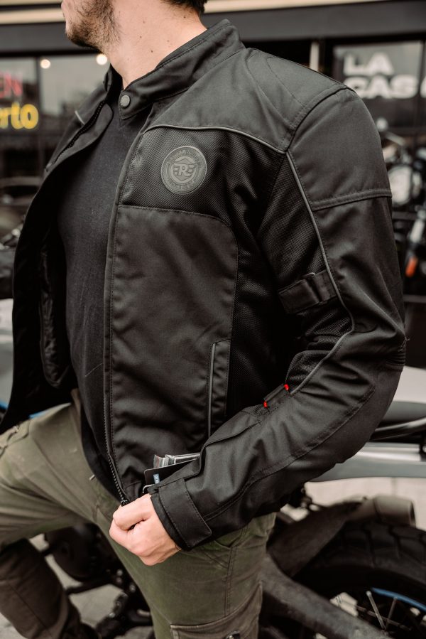 Chaqueta RE Explorador V3 Riding Negro