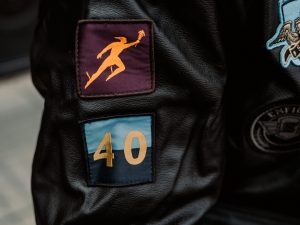 Chaqueta Royal Enfield Bomber Vintage Negro