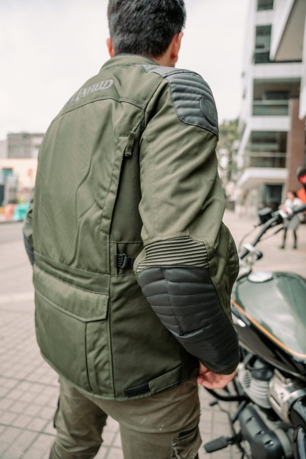 Chaqueta Royal Enfield Khardungla V2 Verde