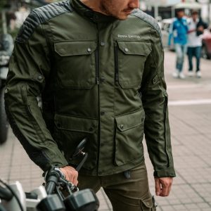 Chaqueta Royal Enfield Khardungla V2 Verde