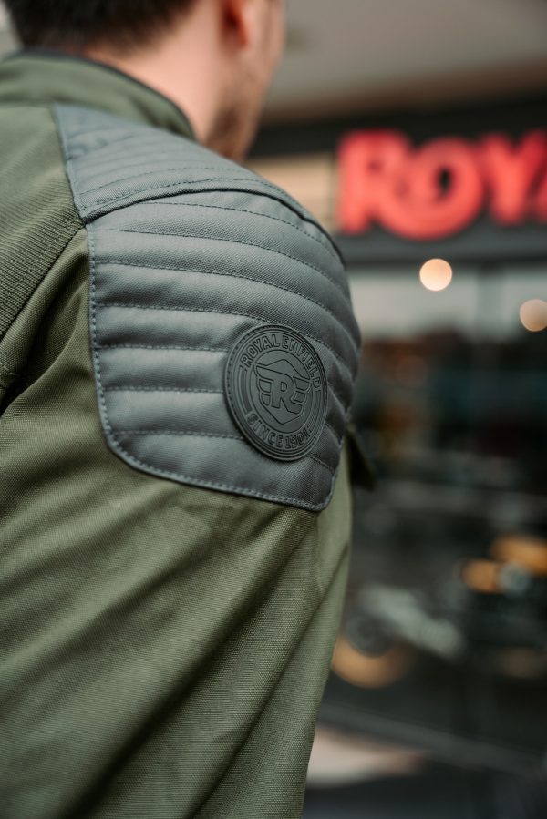 Chaqueta Royal Enfield Khardungla V2 Verde