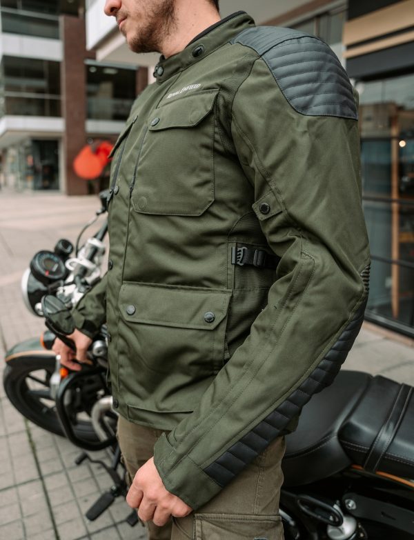 Chaqueta Royal Enfield Khardungla V2 Verde