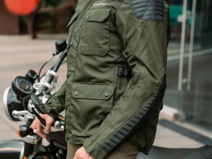 Chaqueta Royal Enfield Khardungla V2 Verde