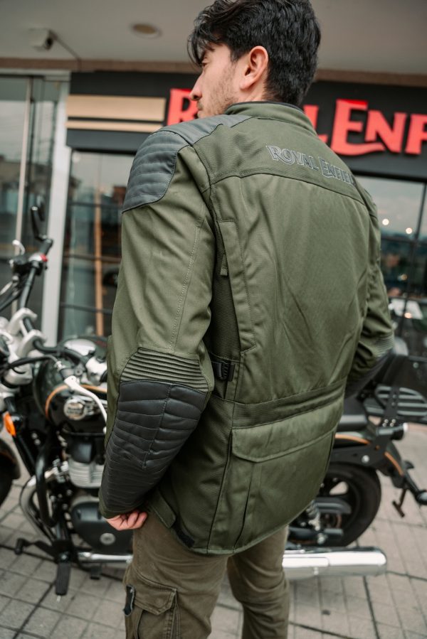 Chaqueta Royal Enfield Khardungla V2 Verde