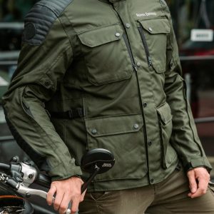 Chaqueta Royal Enfield Khardungla V2 Verde