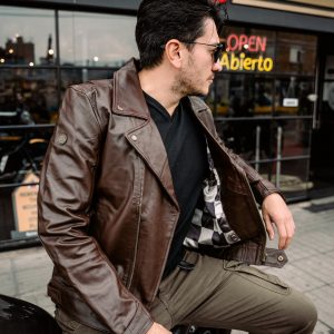 Chaqueta Royal Enfield Perfecto Cuero