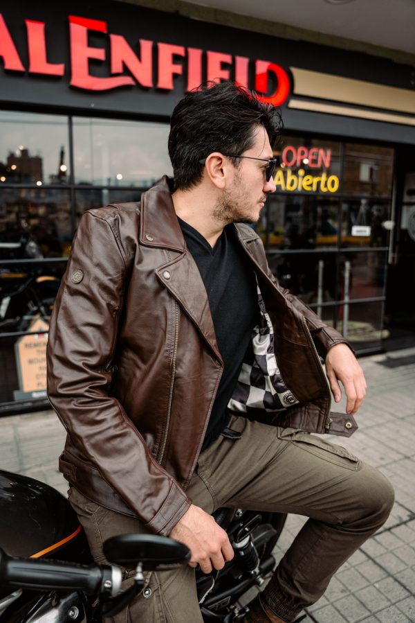 Chaqueta Royal Enfield Perfecto Cuero