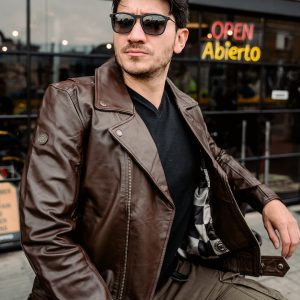 Chaqueta Royal Enfield Perfecto Cuero