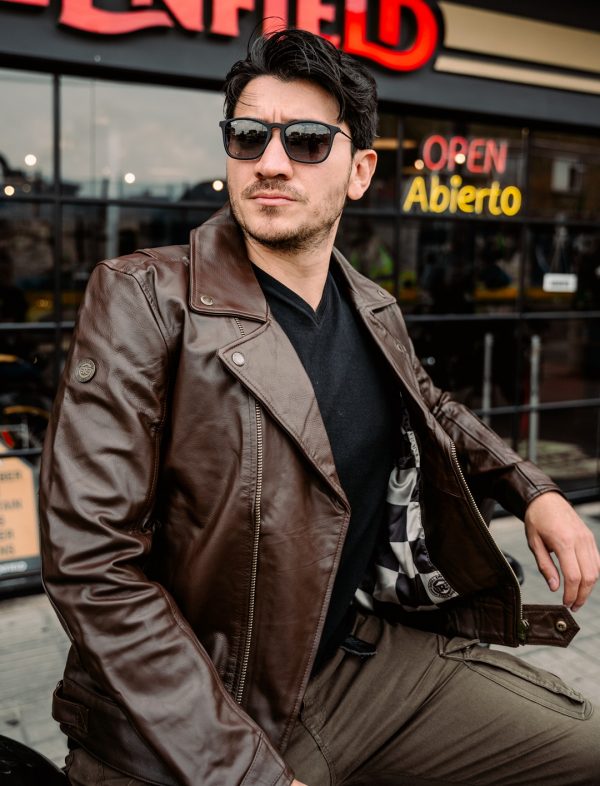 Chaqueta Royal Enfield Perfecto Cuero