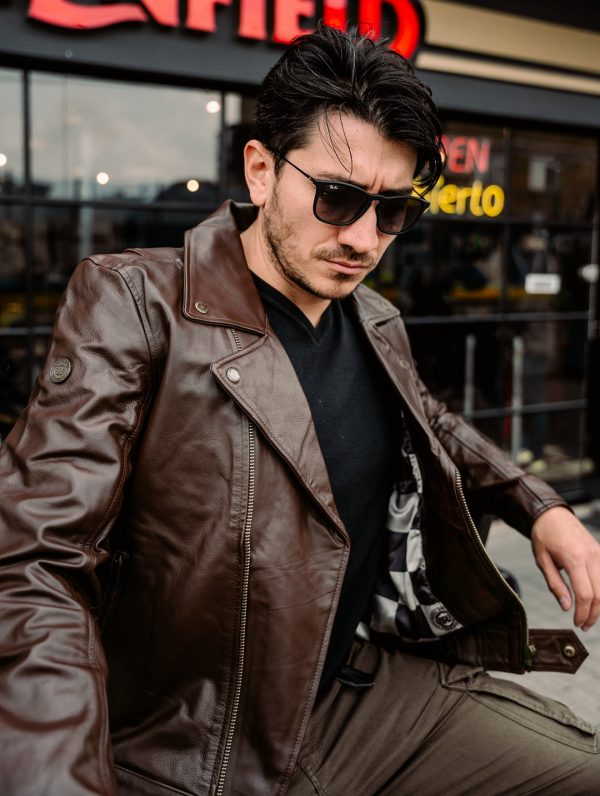 Chaqueta Royal Enfield Perfecto Cuero