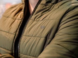 Chaqueta Royal Enfield Rever Negro - Verde Doble Faz