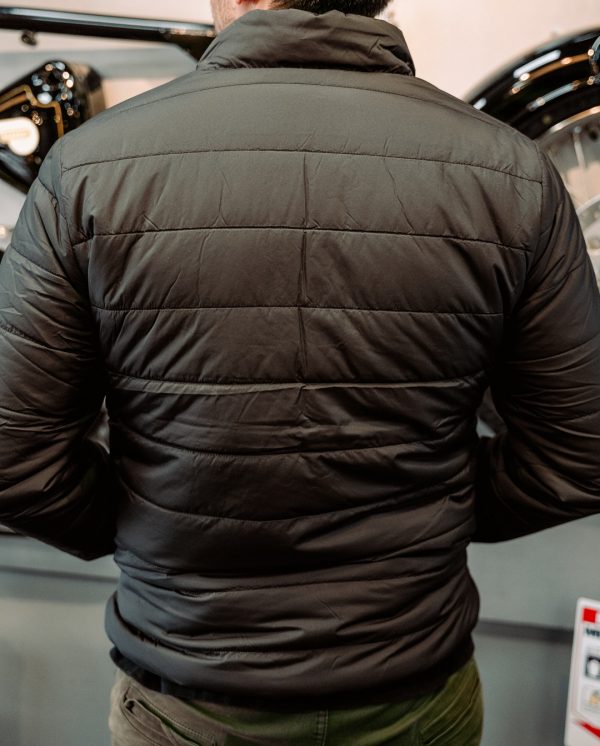 Chaqueta Royal Enfield Rever Negro - Verde Doble Faz