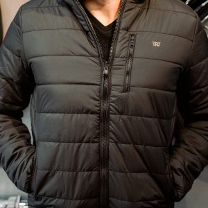 Chaqueta Royal Enfield Rever Negro - Verde Doble Faz