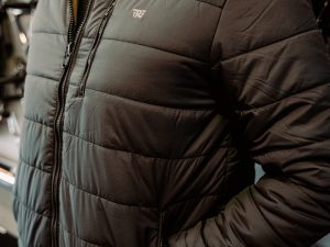 Chaqueta Royal Enfield Rever Negro - Verde Doble Faz