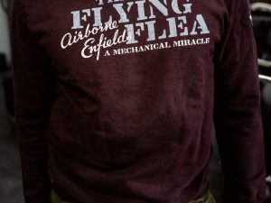 Suéter Royal Enfield Flying Flee Crew Negro