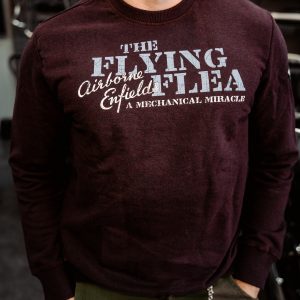 Sueter Royal Enfield FlyingFlee Crew Negro