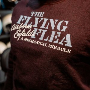 Suéter Royal Enfield Flying Flee Crew Negro
