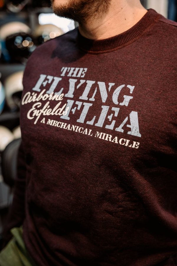 Sueter Royal Enfield FlyingFlee Crew Negro