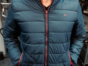 Chaqueta Royal Enfield Rever Rojo - Azul Doble Faz