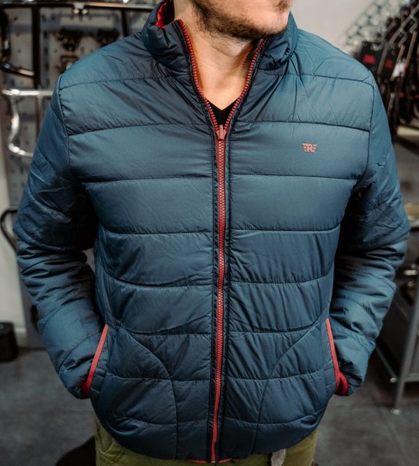 Chaqueta Royal Enfield Rever Rojo - Azul Doble Faz