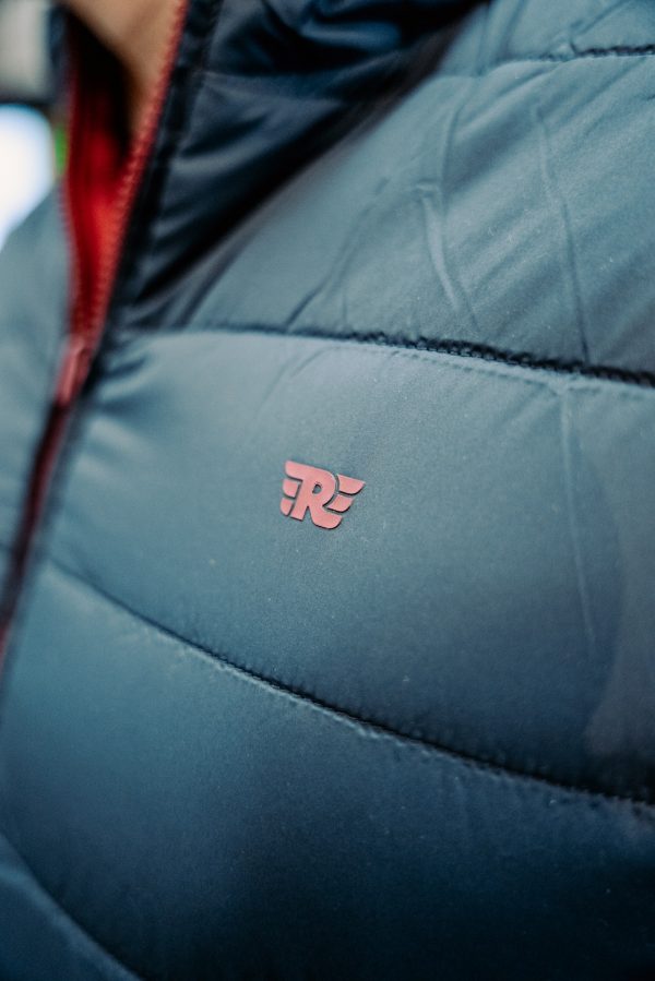 Chaqueta Royal Enfield Rever Rojo - Azul Doble Faz