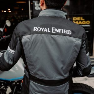 Chaqueta Royal Enfield Stormraid Riding Gris