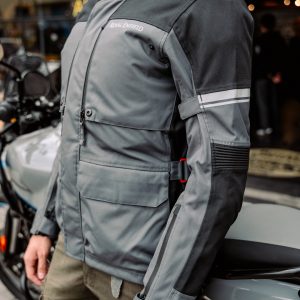Chaqueta Royal Enfield Stormraid Riding Gris