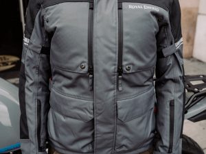 Chaqueta Royal Enfield Stormraid Riding Gris