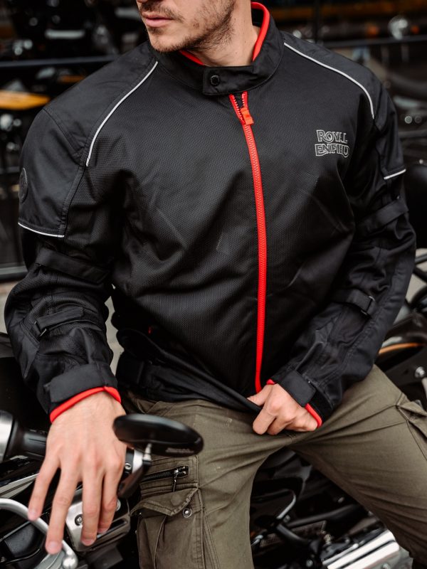 Chaqueta Royal Enfield Streetwind V2 Negro
