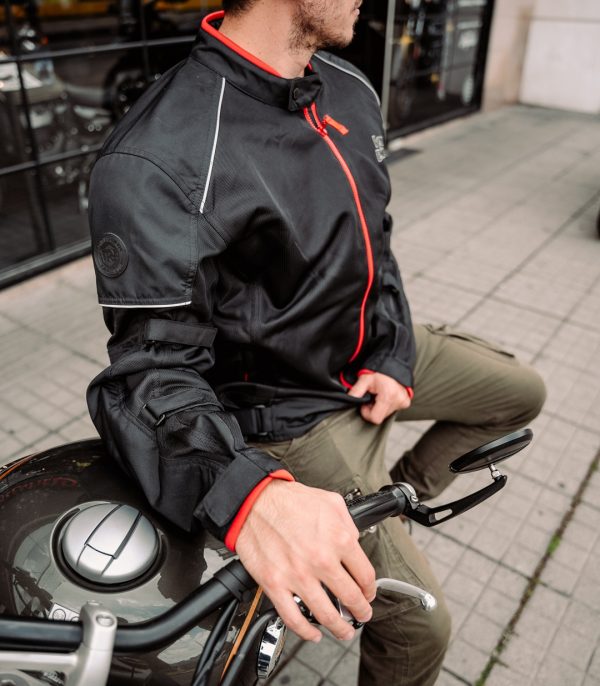 Chaqueta Royal Enfield Streetwind V2 Negro