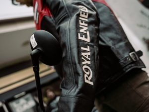 Chaqueta Royal Enfield Vintage Negro