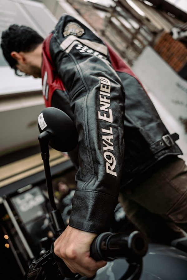 Chaqueta Royal Enfield Vintage Negro
