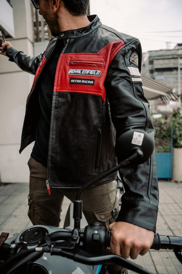 Chaqueta Royal Enfield Vintage Negro