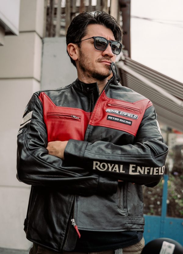 Chaqueta Royal Enfield Vintage Negro