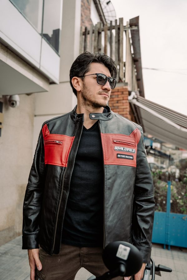 Chaqueta Royal Enfield Vintage Negro